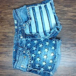 Miss Me America shorts